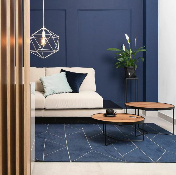 Синий ковер marlin Carpet Decor Magic Home